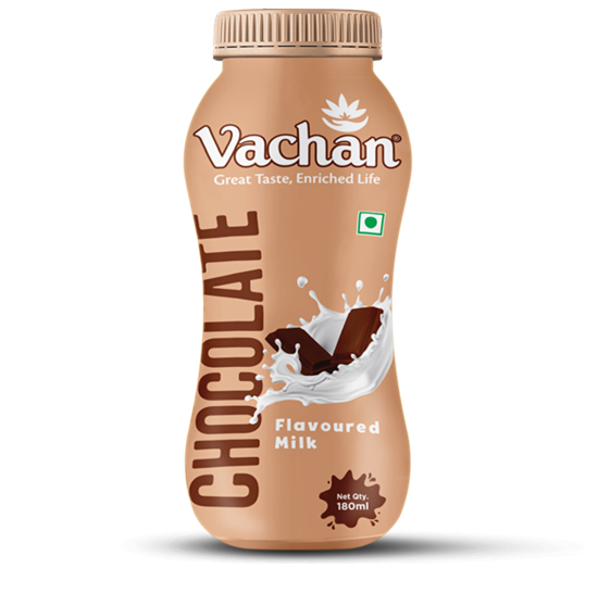 Vachan Flavoured Milk Chocolate – 180 ml (Set of 6 Bottles)